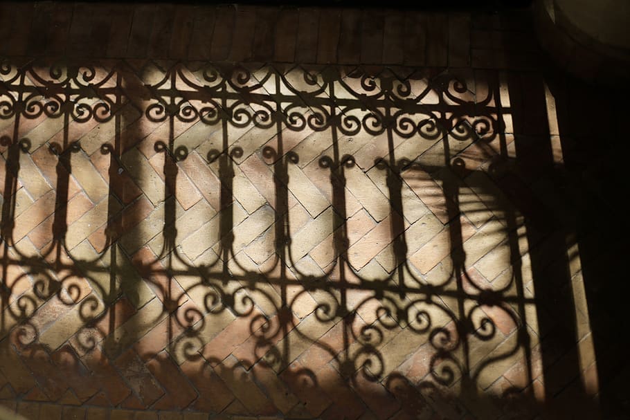 morocco, marrakesh, riad, shadows, structure, sunshine, marrakech HD wallpaper