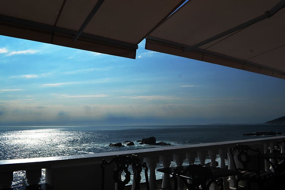 sky, sea, horizon over water, cloud - sky, scenics - nature HD wallpaper