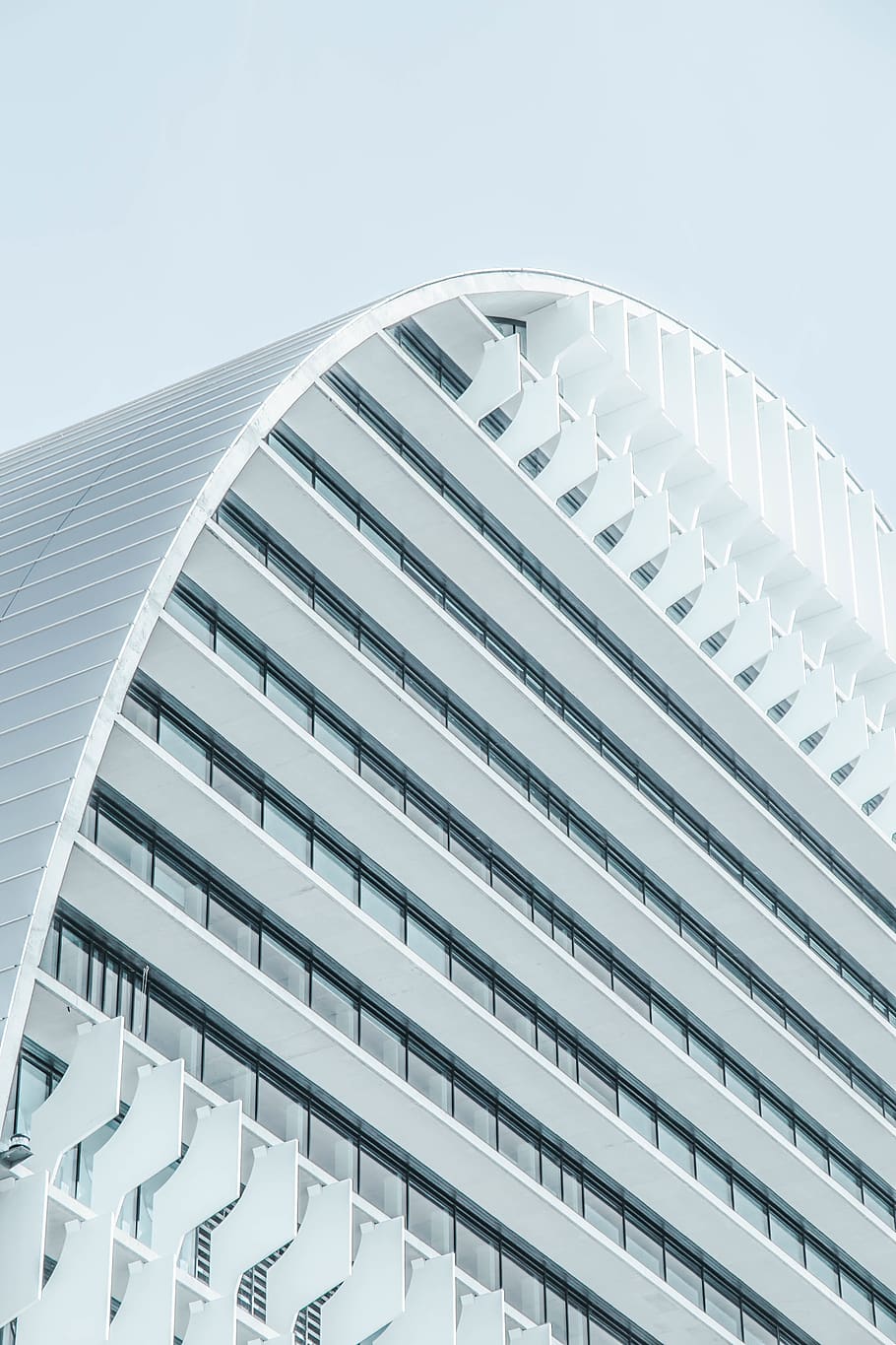 architecture, building, infrastructure, design, blue, sky, building exterior HD wallpaper