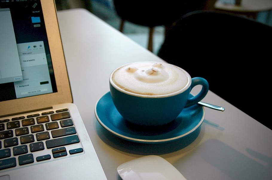 coffee, cup, drink, mug, coffee - drink, food and drink, computer HD wallpaper