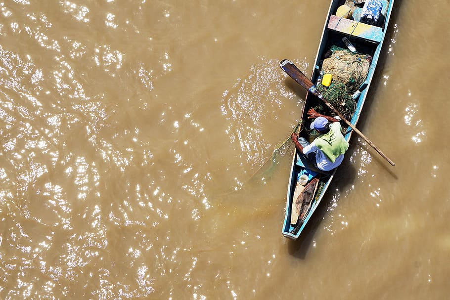 mud, muddy, water, flow, lake, canal, channel, river, unclear HD wallpaper