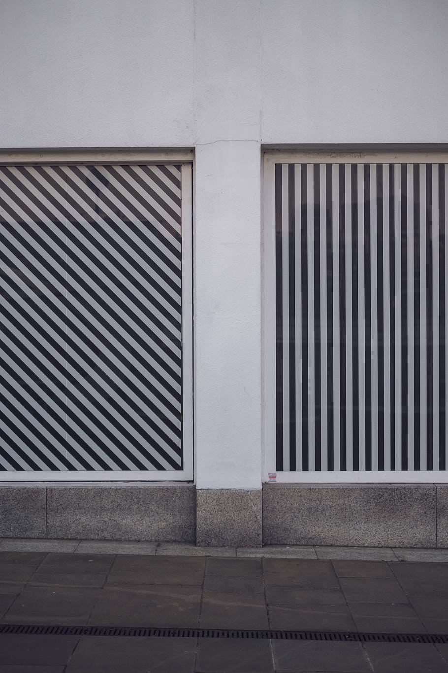 white painted wall, home decor, window, curtain, shutter, window shade HD wallpaper
