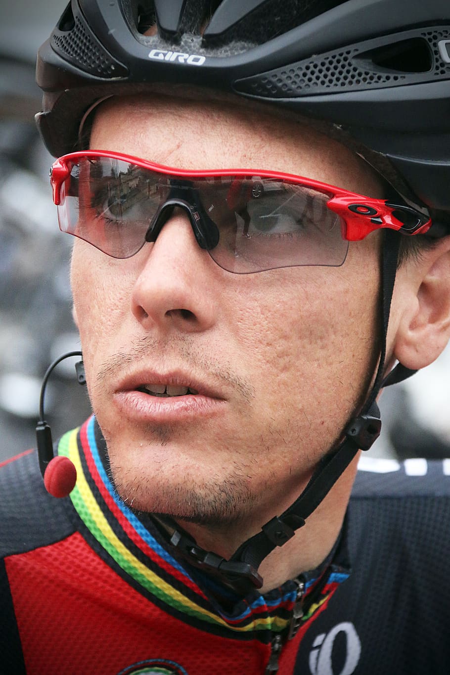 philippe gilbert, cycling, headshot, glasses, portrait, real people HD wallpaper