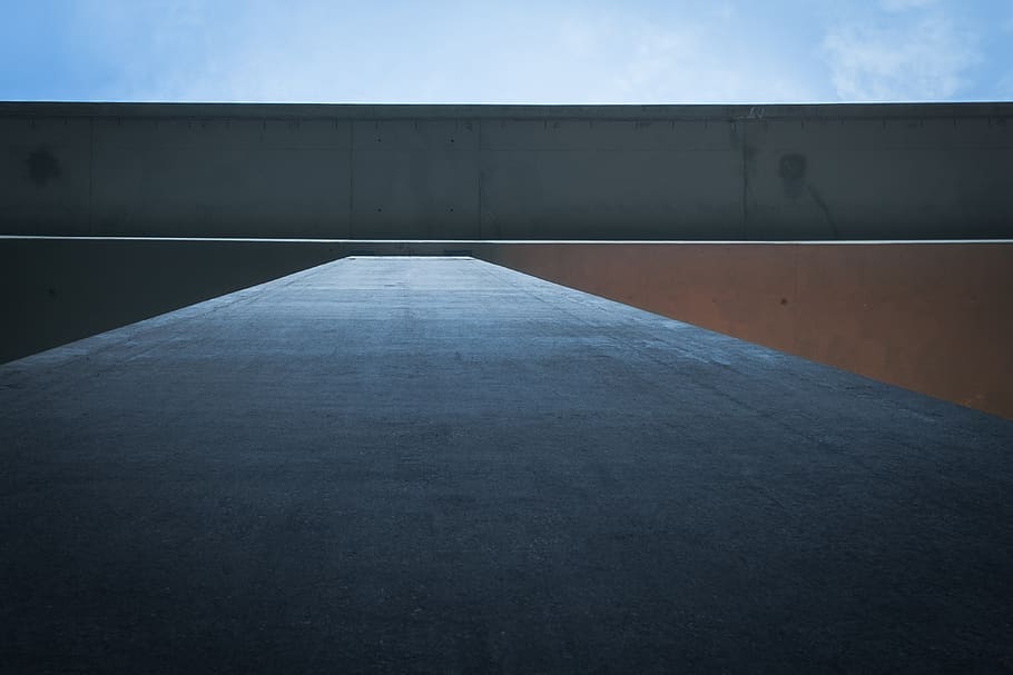 germany, siegen, line, bridge, minimalism, geometry, sky, architecture HD wallpaper