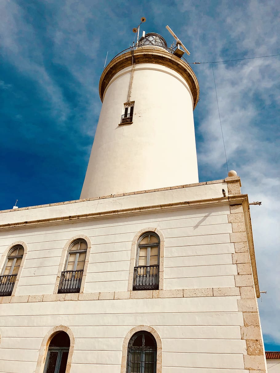 Low Angle Photo of Lighthouse, ancient, architecture, building HD wallpaper
