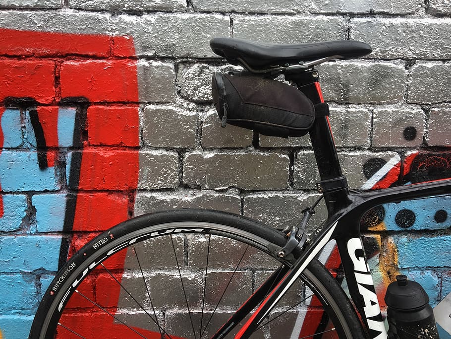 black mountain bike, wheel, machine, bicycle, vehicle, transportation HD wallpaper