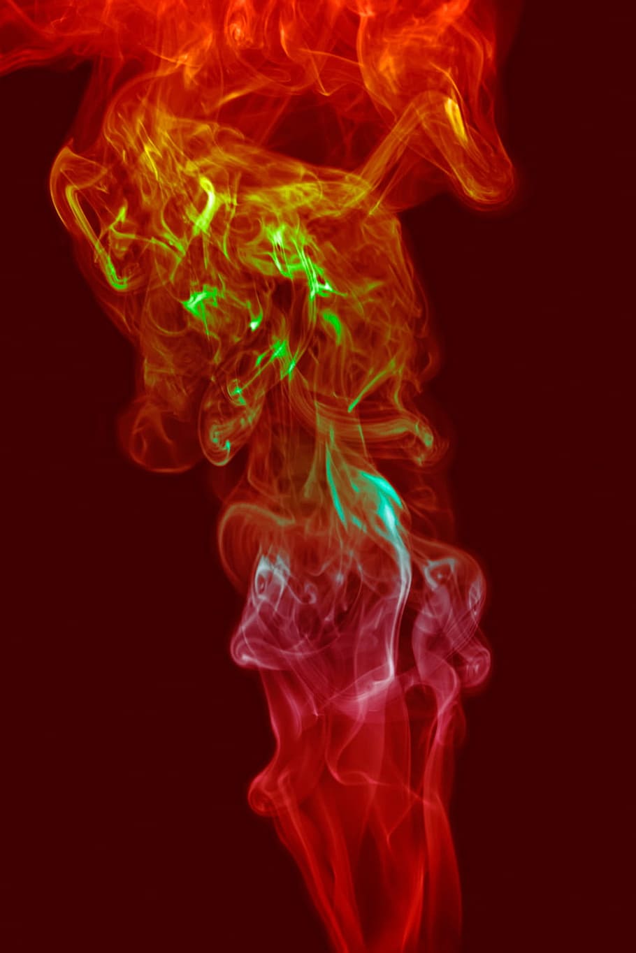 abstract, white, aroma, background, burning, curve, delicate HD wallpaper