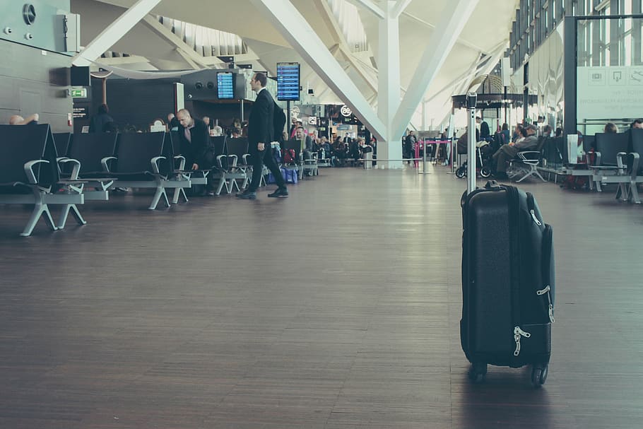 architecture, building, infrastructure, indoor, airport, travel HD wallpaper