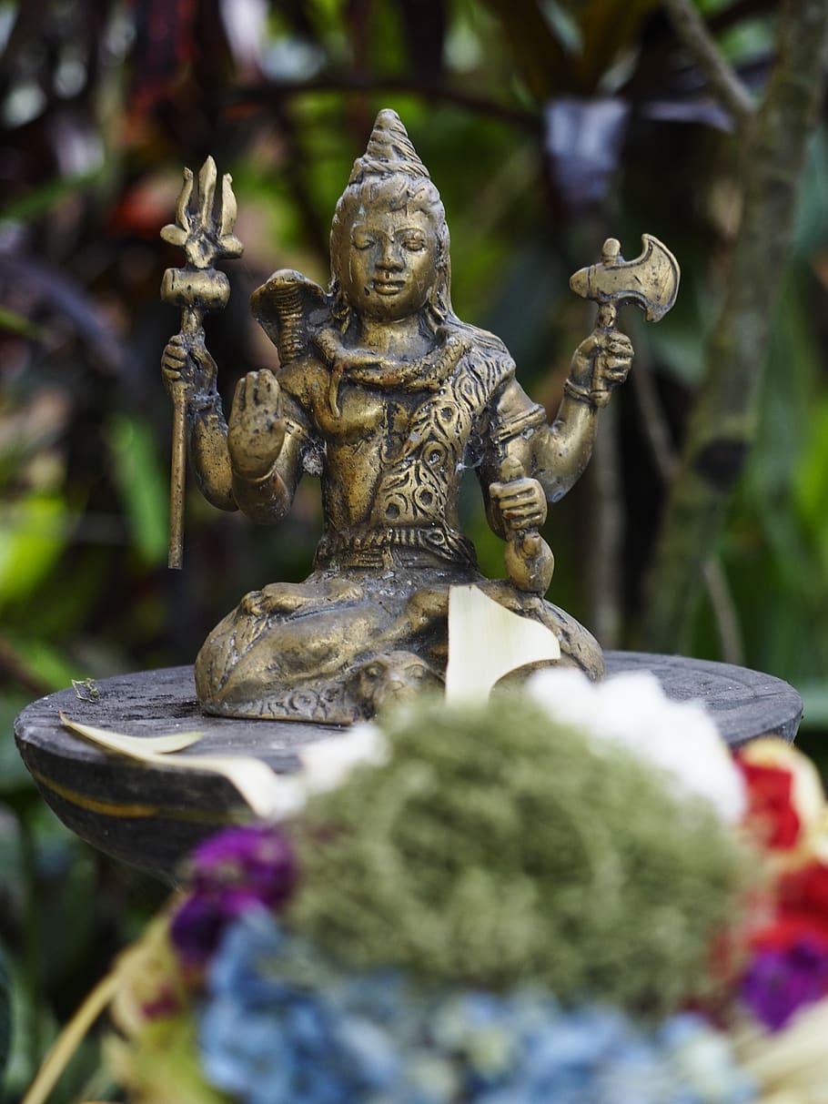 bali, indonesia, statue, representation, human representation HD wallpaper