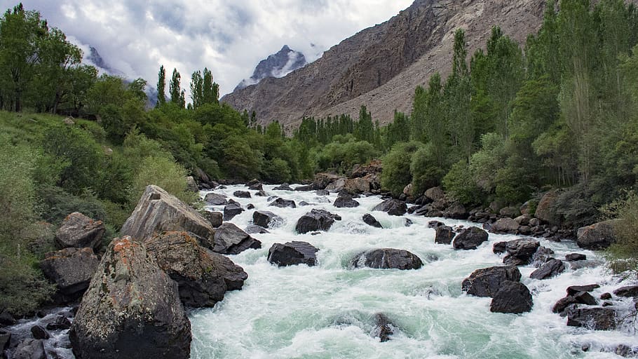 skardu, mountains, range, gb, north, pakistan, nikon, photography HD wallpaper