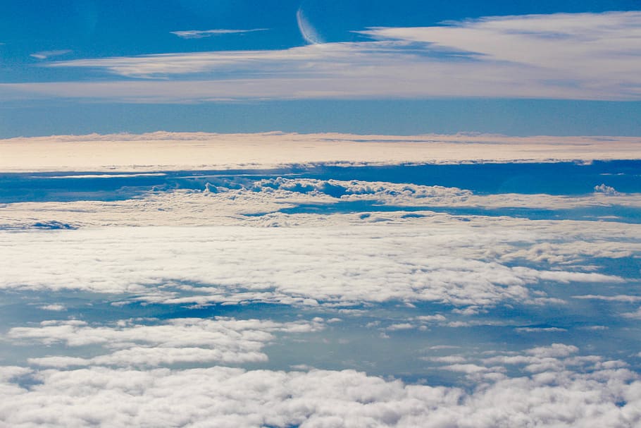 sky, plane, flight, aircraft, aviation, trip, fly, transport HD wallpaper