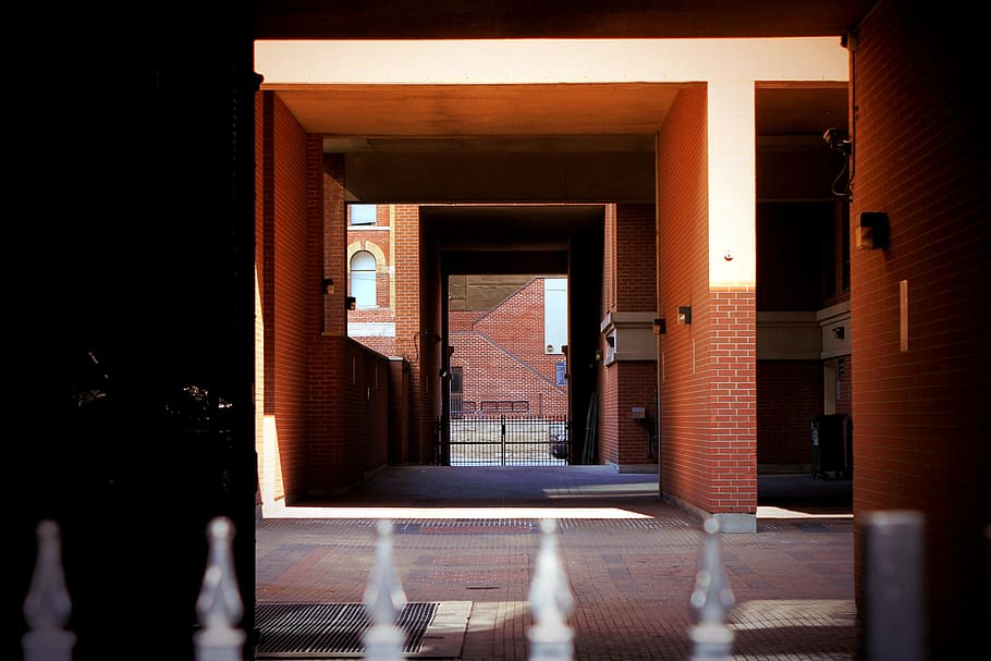 architecture, buildings, symmetrical, built structure, entrance HD wallpaper
