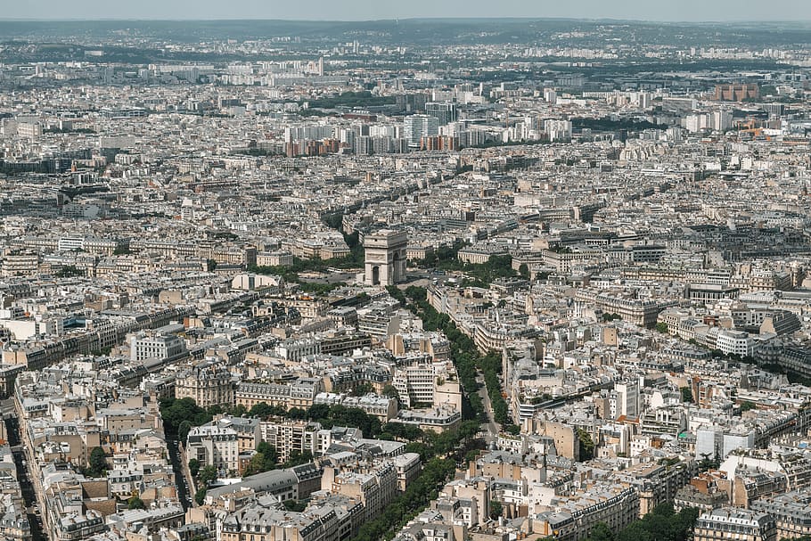 cityscape at daytime, landscape, nature, outdoors, scenery, aerial view HD wallpaper
