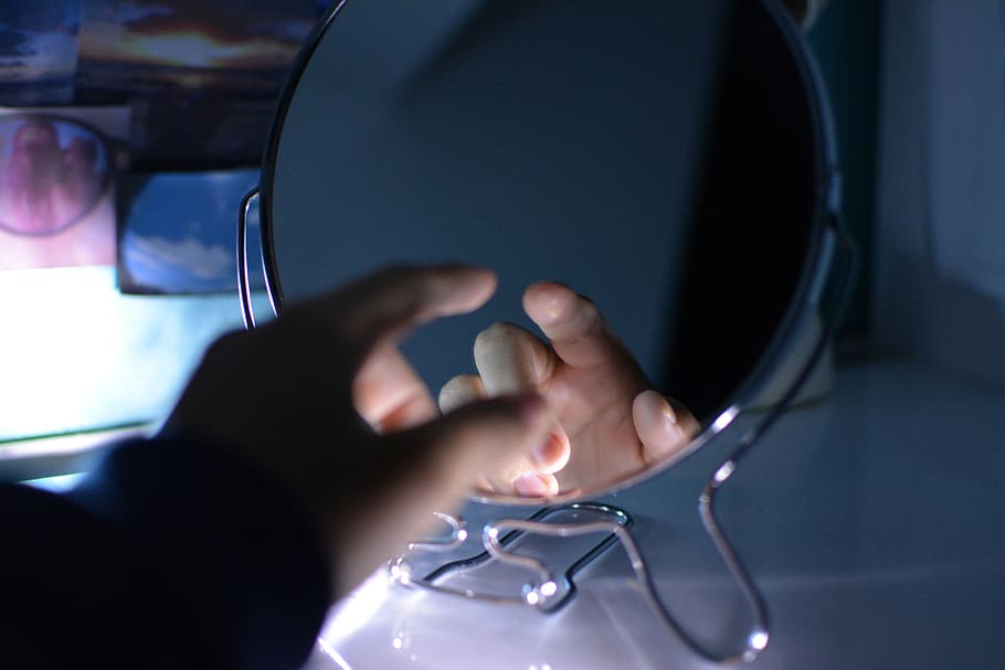 one person, human hand, human body part, close-up, indoors HD wallpaper