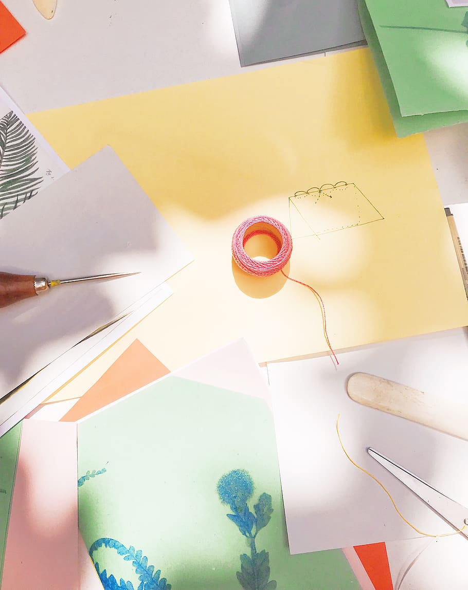envelope, mail, art, paper, wax seal, greeting card, modern art