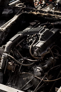 machine, motor, engine, weaponry, gun, coil, rotor, spiral HD wallpaper