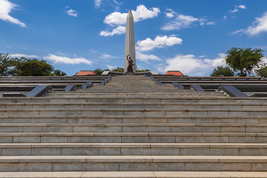 monument, architecture, building, obelisk, column, pillar, staircase HD wallpaper