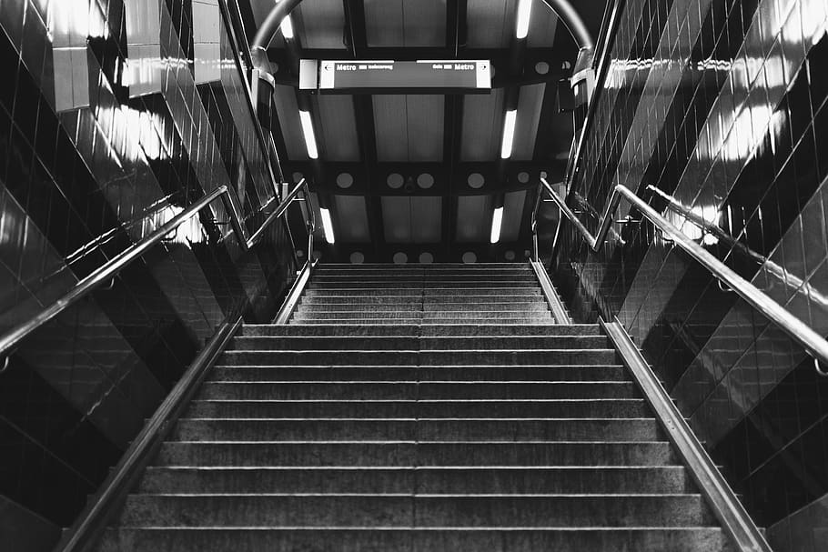 amsterdam, netherlands, urban, city, night, metro, noir, architecture HD wallpaper