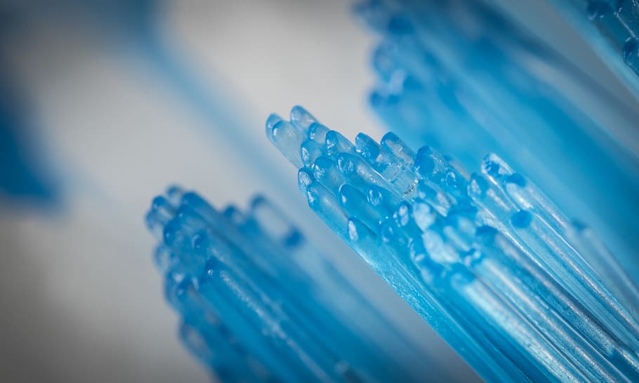 Micro Shot of Toothbrush Tip, blue, clean, clear, close-up, cold HD wallpaper