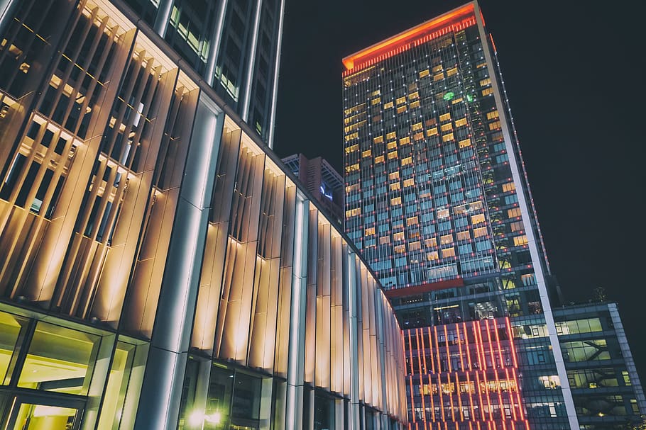 urban, architecture, built structure, building exterior, low angle view HD wallpaper