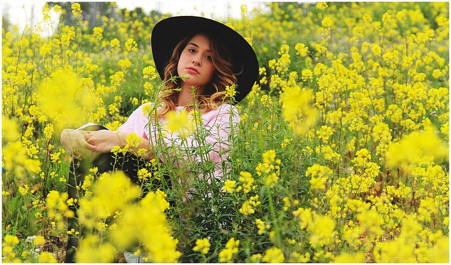 israel, jerusalem, yellow, flower, flowering plant, one person HD wallpaper