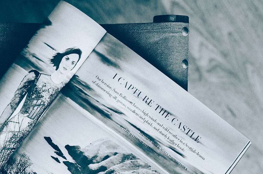 Capture the Castle book, paper, text, still life, indoors, no people HD wallpaper