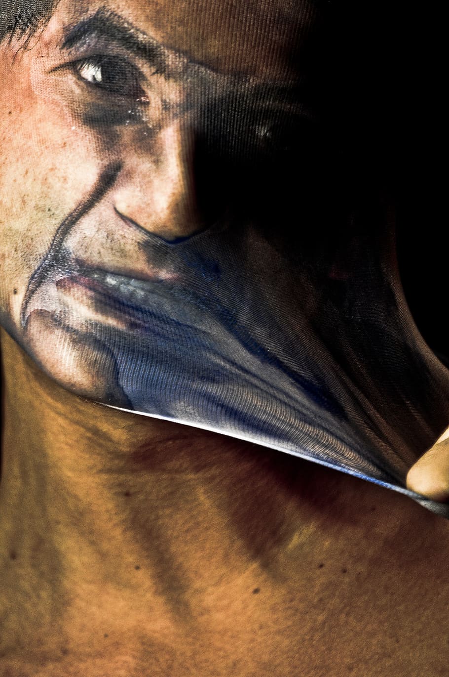 close-up, one person, body part, human body part, portrait HD wallpaper