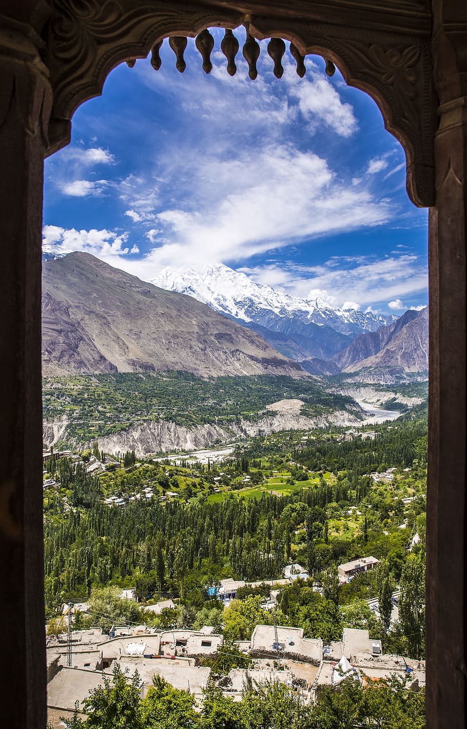 Mountain View, architecture, building, daylight, hunza, outdoors, HD wallpaper