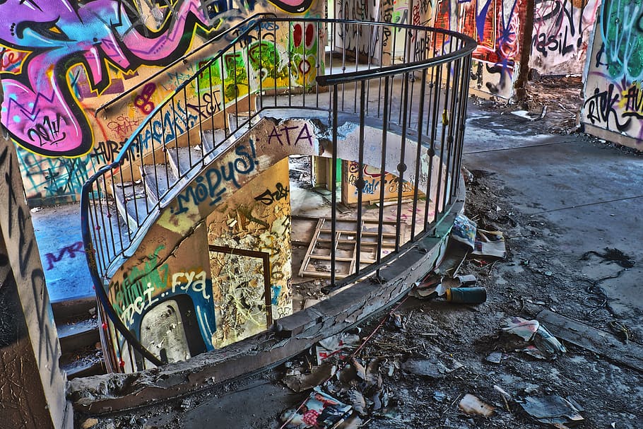 architecture, lost places, abandoned, old, decay, ruin, lapsed HD wallpaper