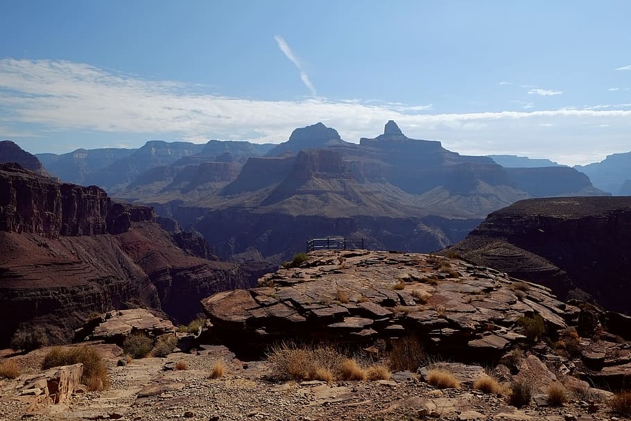 landscape, rock, wilderness, walking, mountain, desert, adventure HD wallpaper