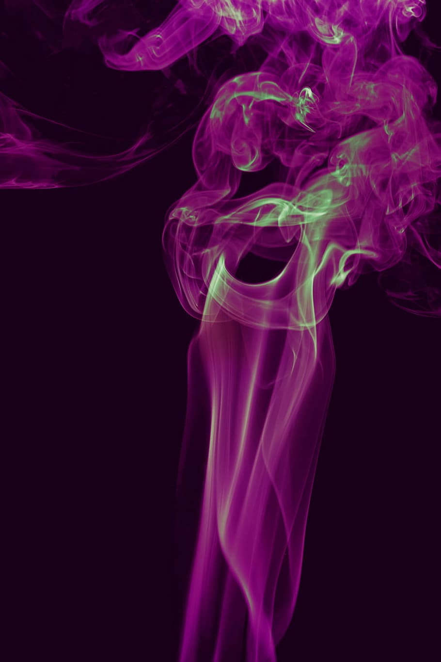 abstract, background, burn, color, colored, isolated, smoke HD wallpaper