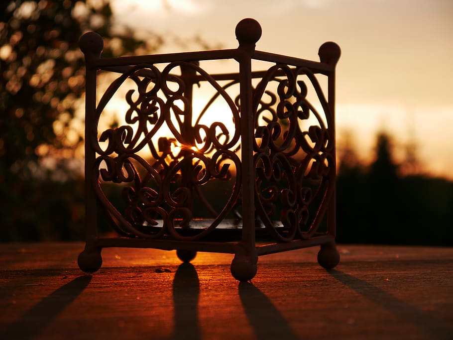 germany, sunset, summer, warm, focus on foreground, no people HD wallpaper