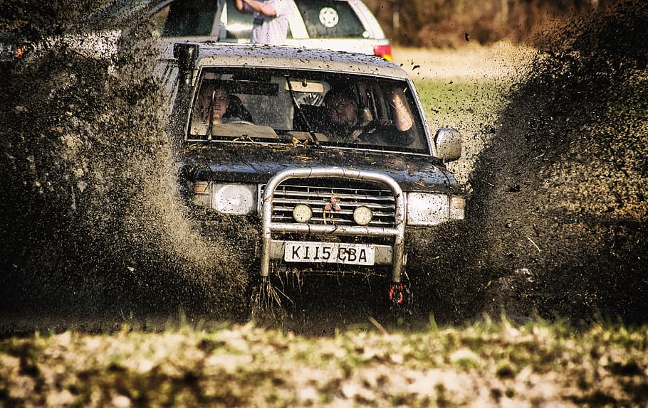 offroad, auto, field, the vehicle, off-road rally, off roader, HD wallpaper