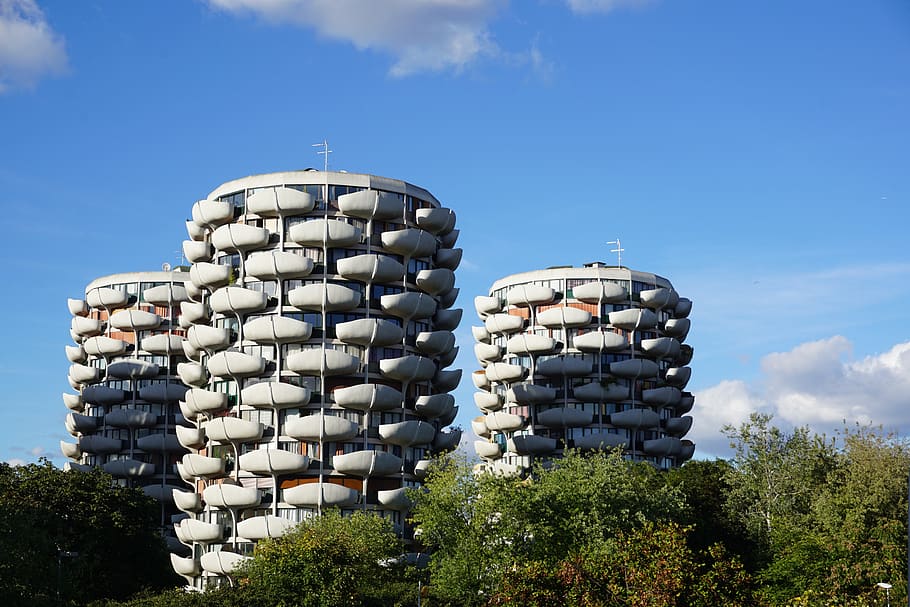 architecture, tower, modern, city, modernism, buildings, suburbs HD wallpaper