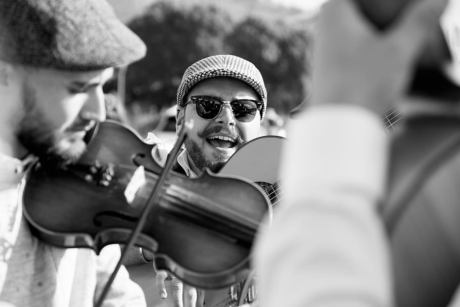 man playing violin, sunglasses, accessory, accessories, leisure activities HD wallpaper