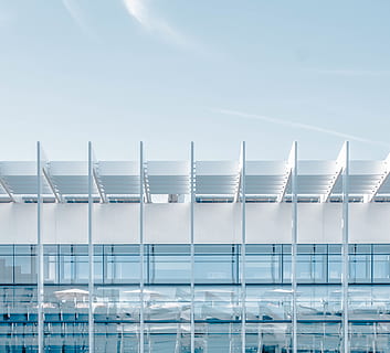 architecture, building, infrastructure, glass, window, sky HD wallpaper