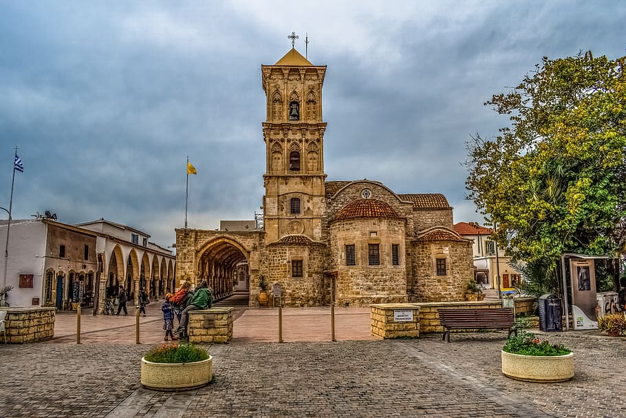 cyprus, larnaca, st, lazarus, church, cathedral, landmark, architecture HD wallpaper