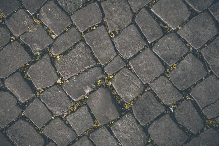 pattern, full frame, footpath, backgrounds, high angle view HD wallpaper