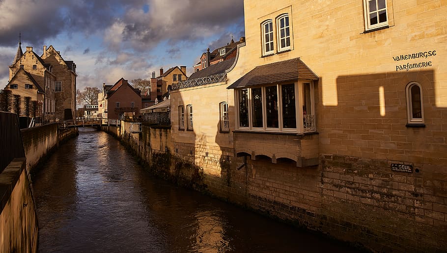 netherlands, valkenburg, building exterior, architecture, built structure HD wallpaper