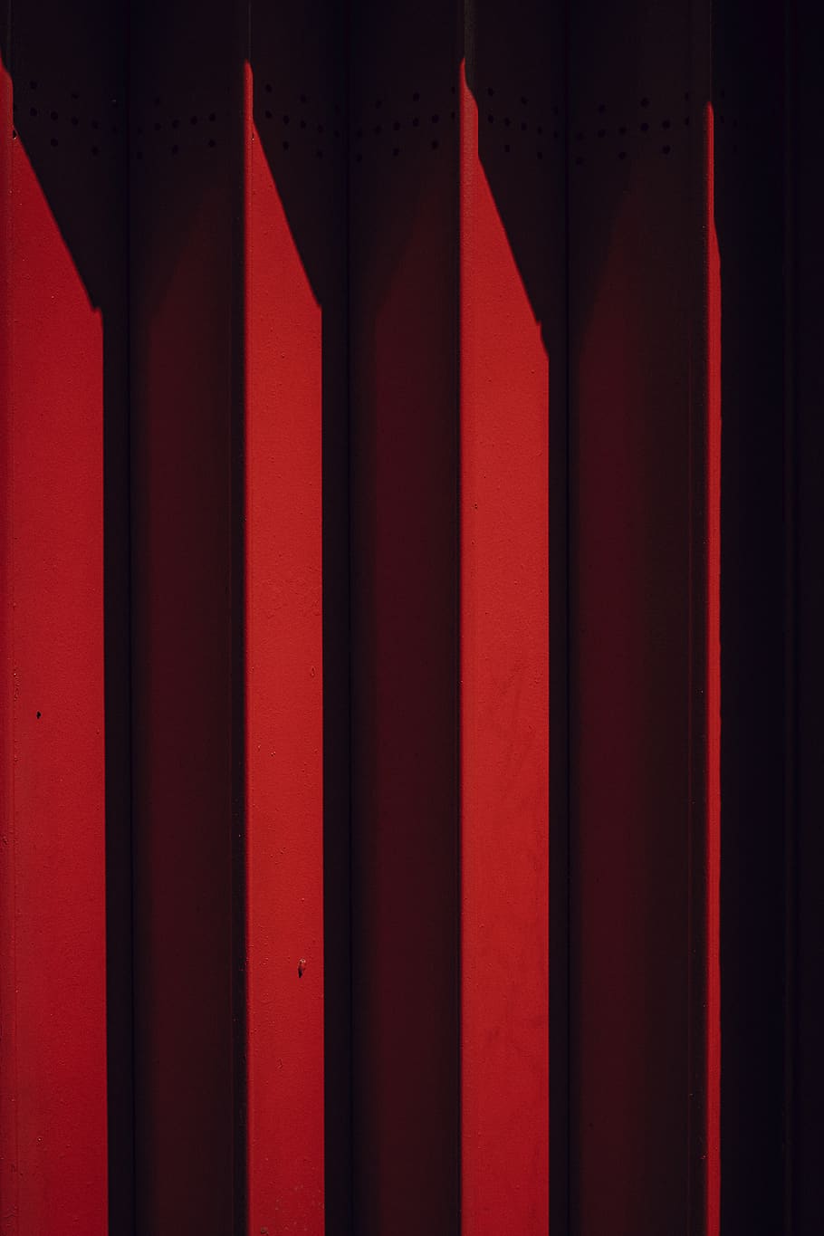 red surface, indoors, full frame, curtain, no people, backgrounds HD wallpaper