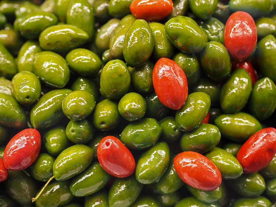 olive, food and drink, vegetable, freshness, full frame, healthy eating HD wallpaper