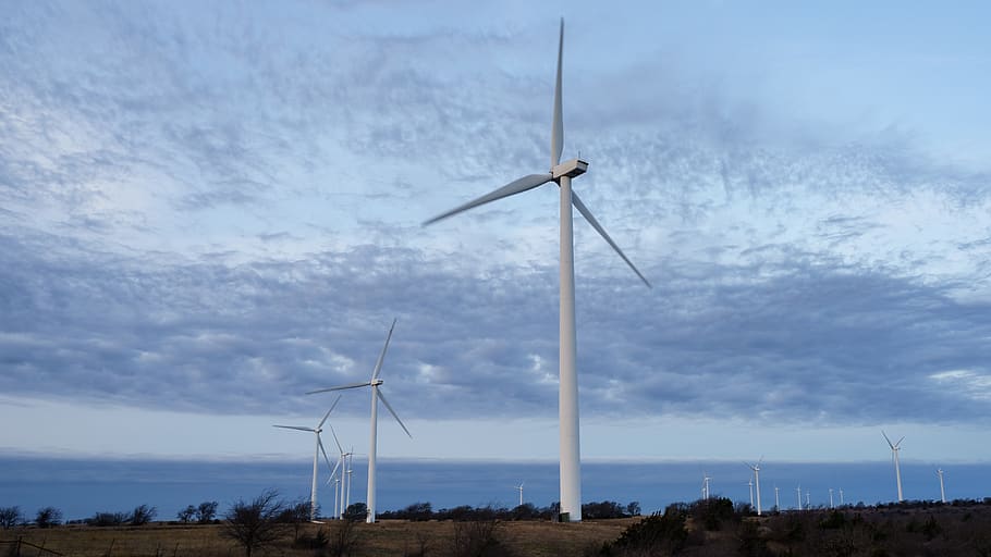 wind energy, windmill, renewable energy, wind turbine, alternative energy HD wallpaper