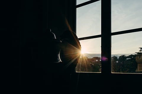 Light though the window, abstract, ancient, architecture, art HD wallpaper