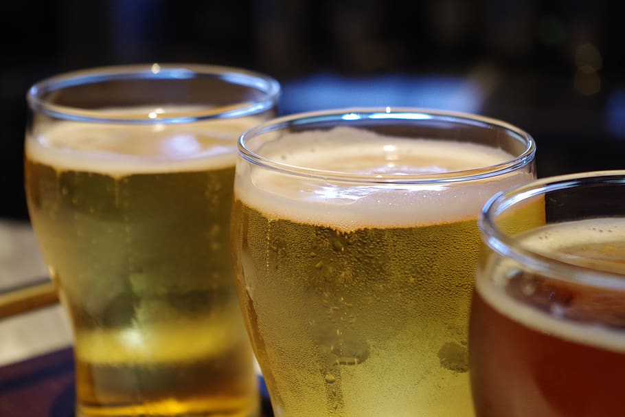 beer, glass, after work, drink, alcohol, beverages, refreshment HD wallpaper