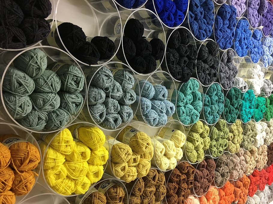 united kingdom, lerwick, knitting, multicoloured, crafting