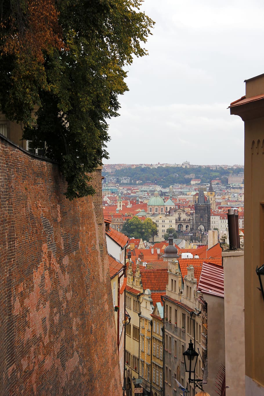 tower, praha, travel, prague, summer, building, historic, sightseeing HD wallpaper