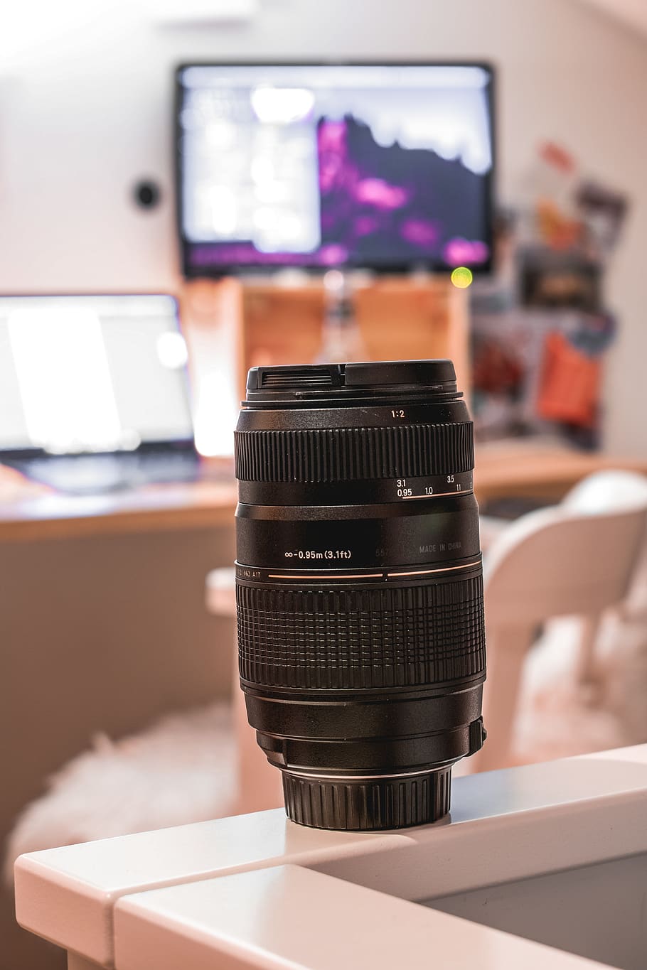 tamron, lens, sharp, blur, shape, desktop, mac, macro, technology HD wallpaper