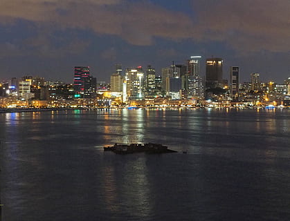 luanda, angola, bay, building exterior, architecture, built structure HD wallpaper