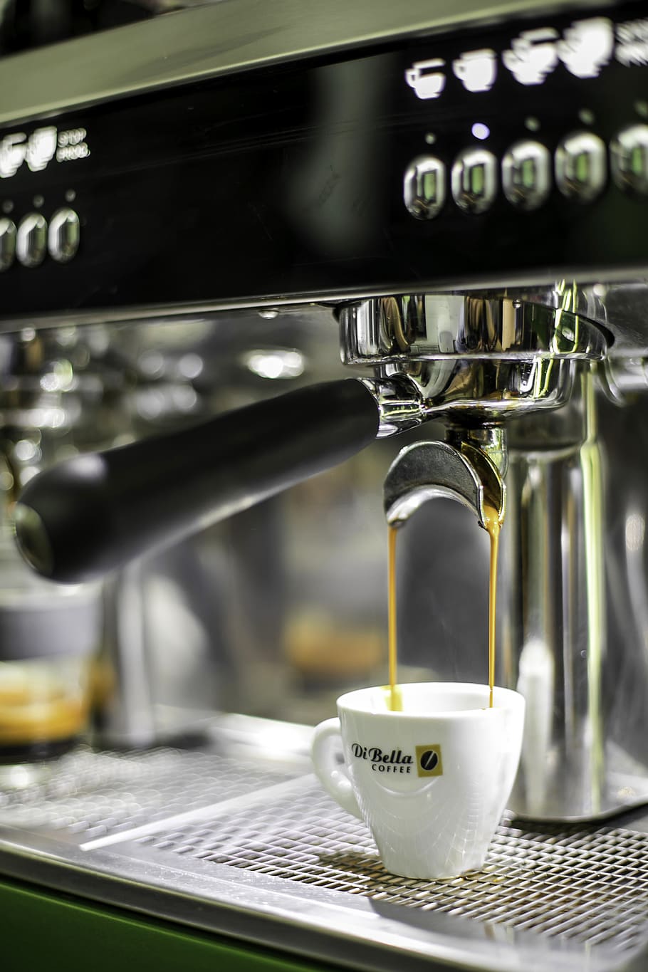 espresso, coffee, cafe, coffee machine, coffee group, group handle, HD wallpaper