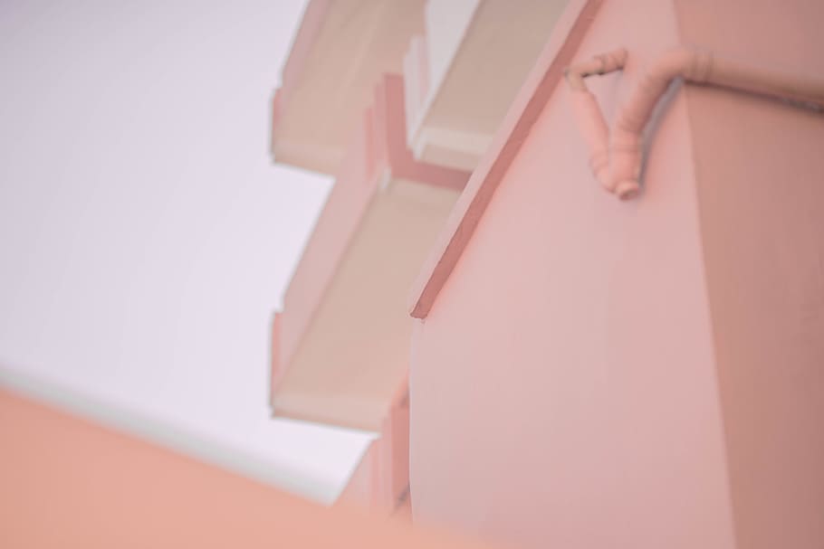 building, home, indoors, human body part, pink color, one person HD wallpaper